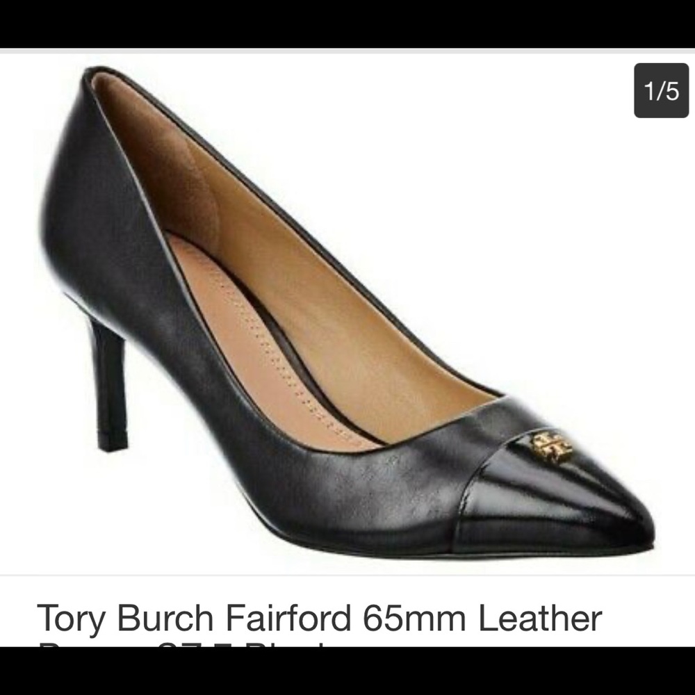 Tory Burch 65 MM Leather Pumps